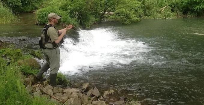 Fishing Canoe Creek 